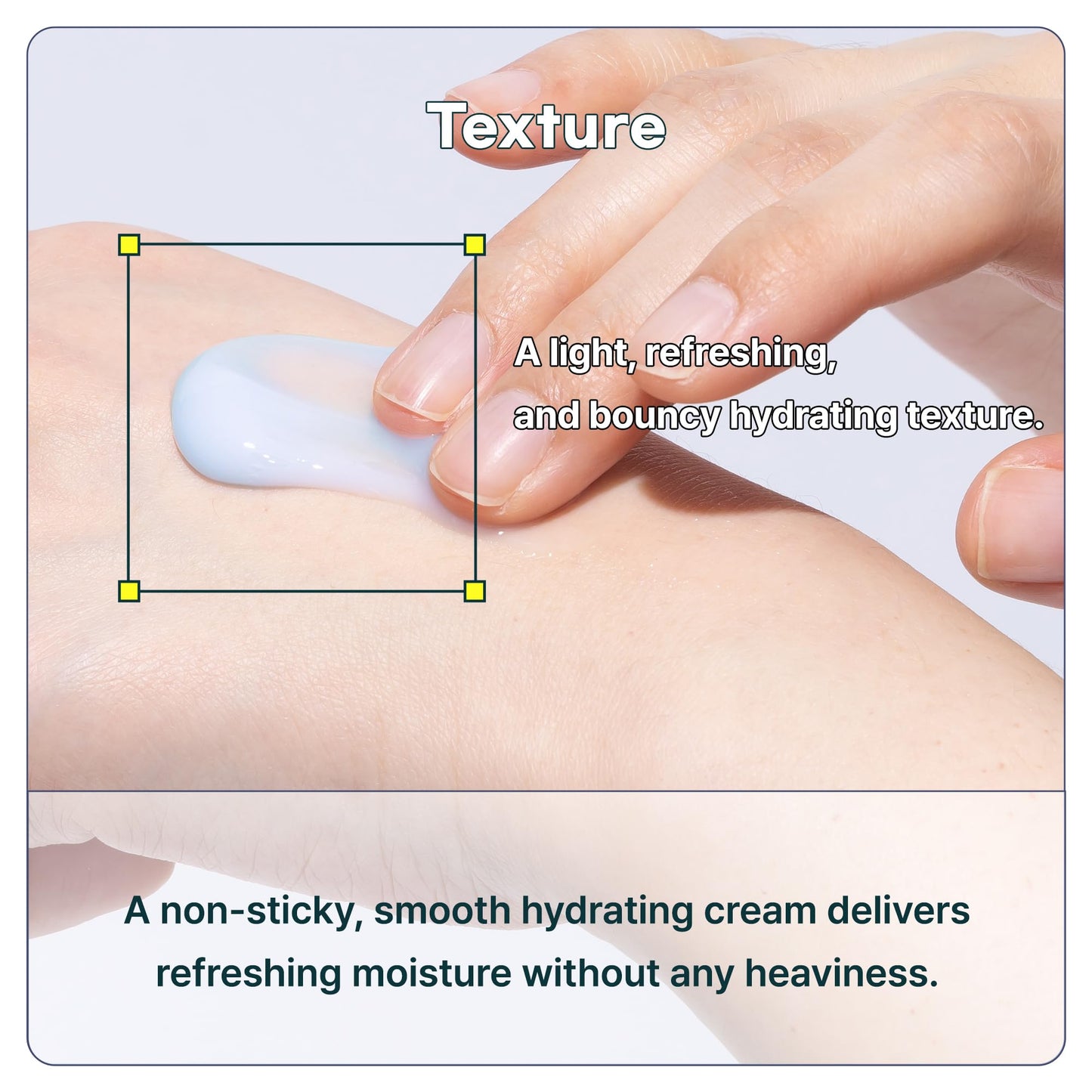 TIA'M TIAM Hyaluronic Moisture Revive Cream, 1.69 fl oz, Peptide & Ceramide Facial Moisturizer for Long-Lasting Hydration and Firming, Perfect for Dry and Dehydrated Skin, Korean Skin Care