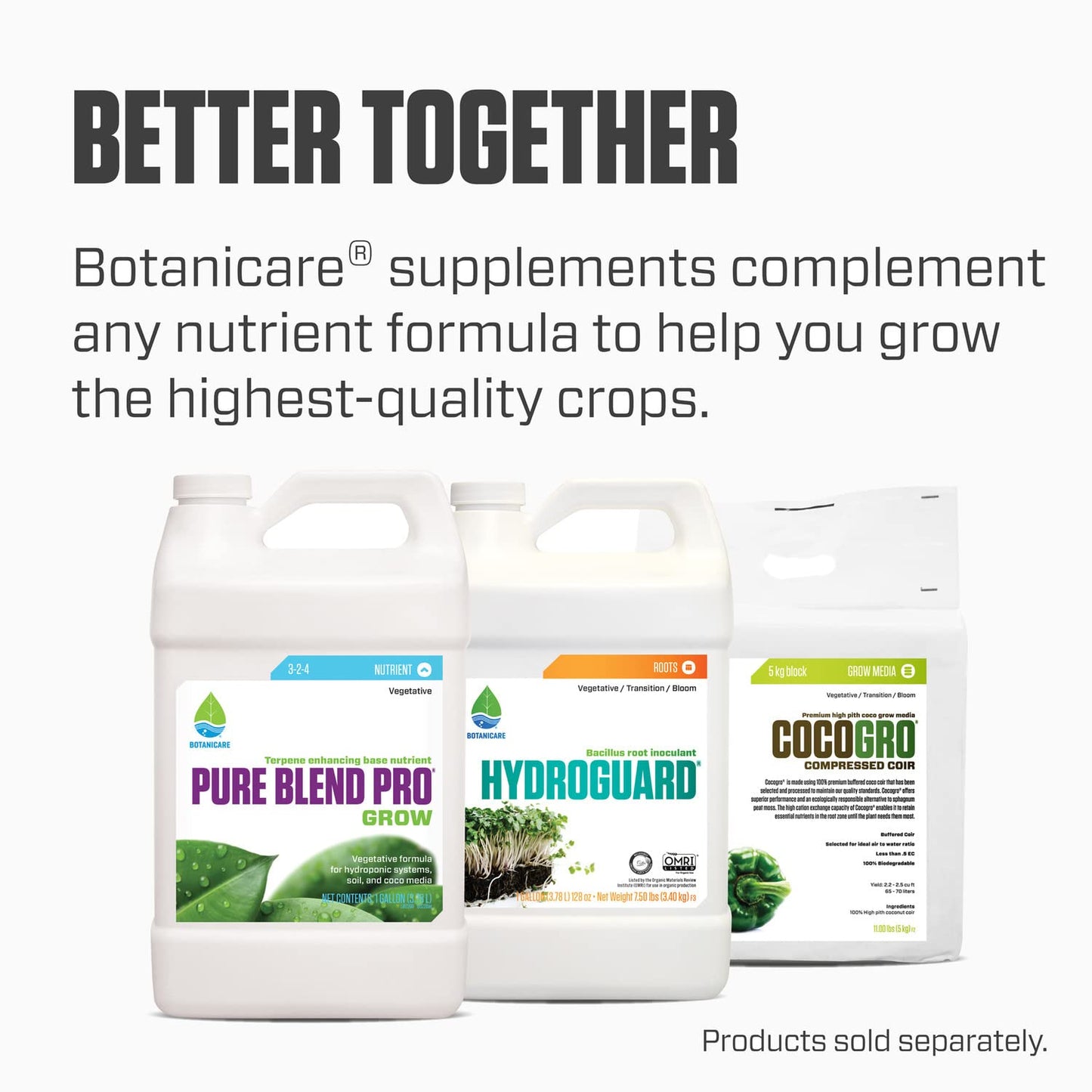 Botanicare Cal-Mag Plus, A Calcium, Magnesium, And Iron Plant Supplement, Corrects Common Plant Deficiencies, Add To Water Or Use As A Spray, 2-0-0 NPK, Quart
