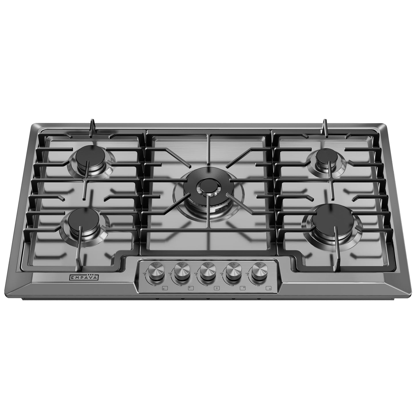 Empava 36" Stainless Steel 5 Italy Sabaf Burners Stove Top Gas Cooktop EMPV-36GC881