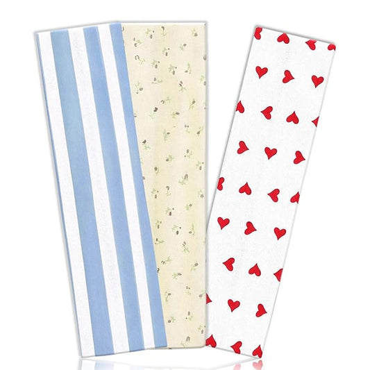 Headbands for Women Non Slip Head Bands for Women's Hair cute elastic womens headbands Soft Cotton Cloth Fashion floral headband for women for Daily Workout Sports Running Yoga