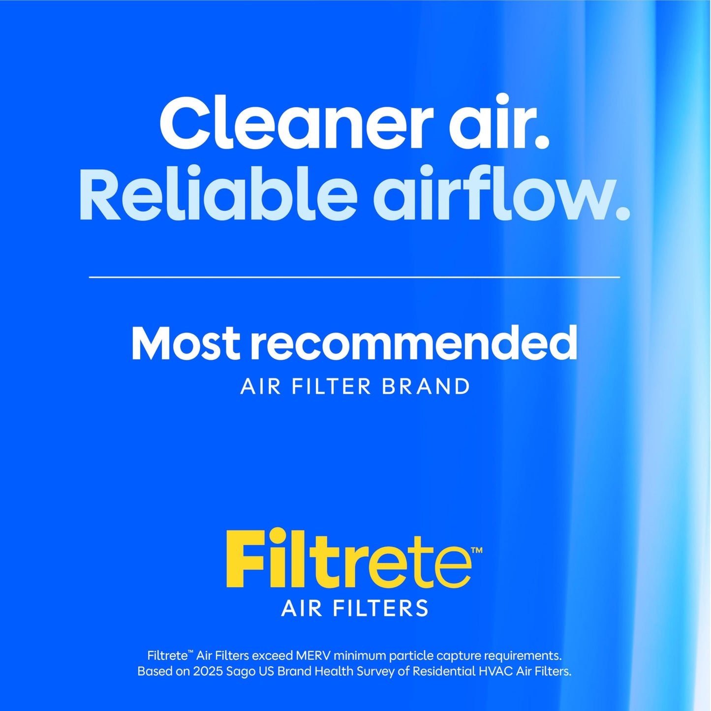 Filtrete 16x30x1 Air Filter, MERV 12, MPR 1500, Allergens, Bacteria & Viruses, 3-Month AC and Furnace Filters, Cleaner Air, Reliable Airflow, 2 HVAC Filters (Actual Size 15.81 x 29.81 x 0.78 in)