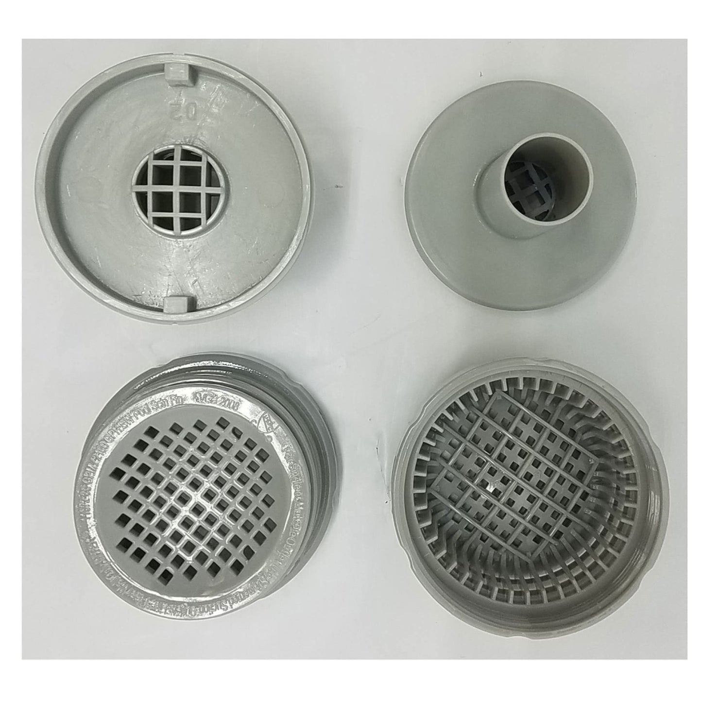 Intex 26005E Above Ground Swimming Pool Inlet Air Water Jet Part Kit with Plunger Valve, Strainer Connector, Jet Nozzle, Strainer Grid & More