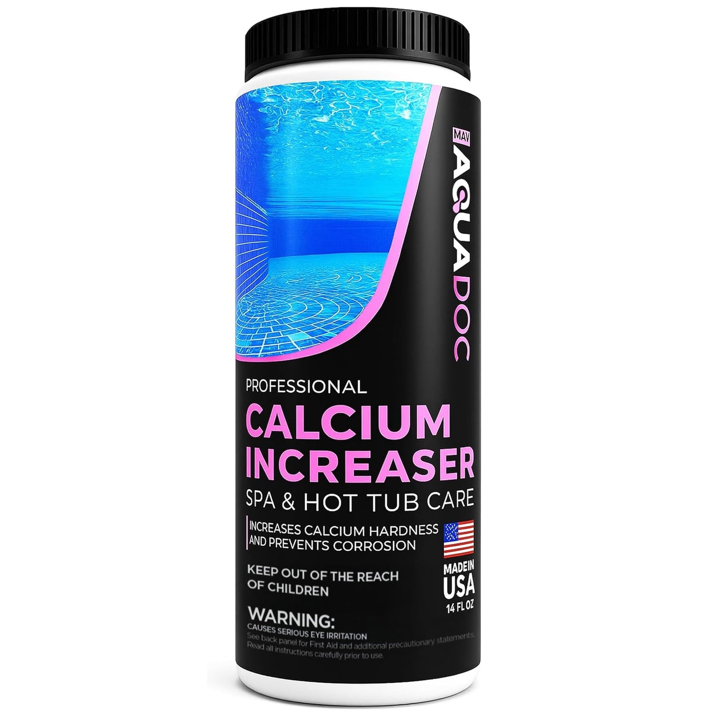 AquaDoc Spa Calcium Hardness Increaser Hot Tub Owners Rely on, Calcium Increaser Spa Hardness Increaser & Calcium Booster for Hot Tubs