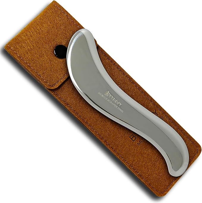 BYYDDIY Stainless Steel Gua Sha Tool & Muscle Scraper Tool & Gua Sha Facial Tools (S.S)