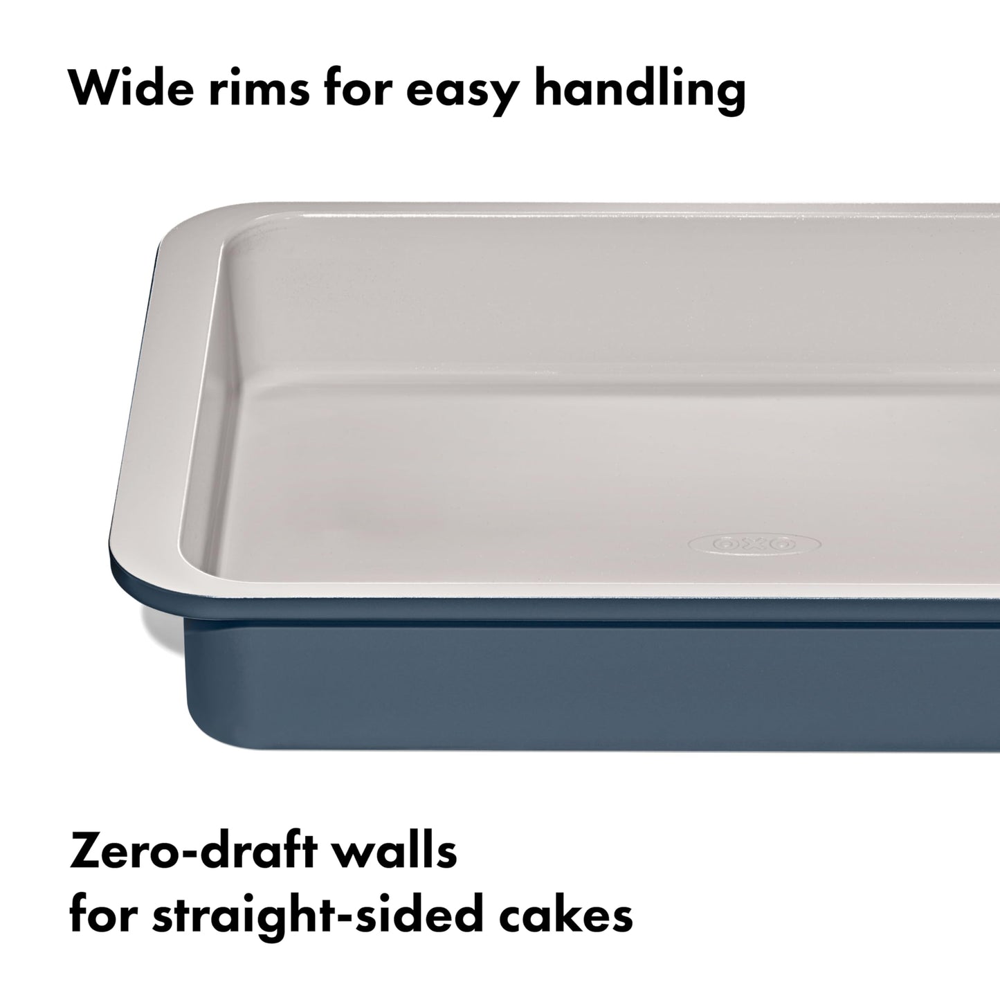 OXO Good Grips Non-Stick Pro Ceramic Coated Metal Bakeware 9” x 13” Cake Pan – Storm Blue