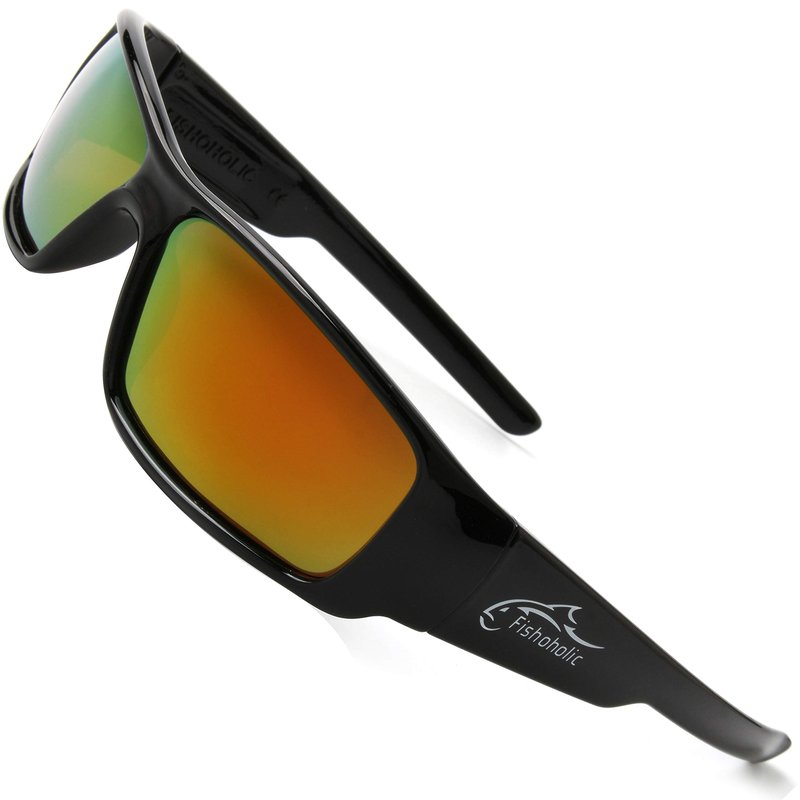 Fishoholic Polarized Fishing Sunglasses UV400 (14 Options) Fishing Gift with Hard Case & Pouch
