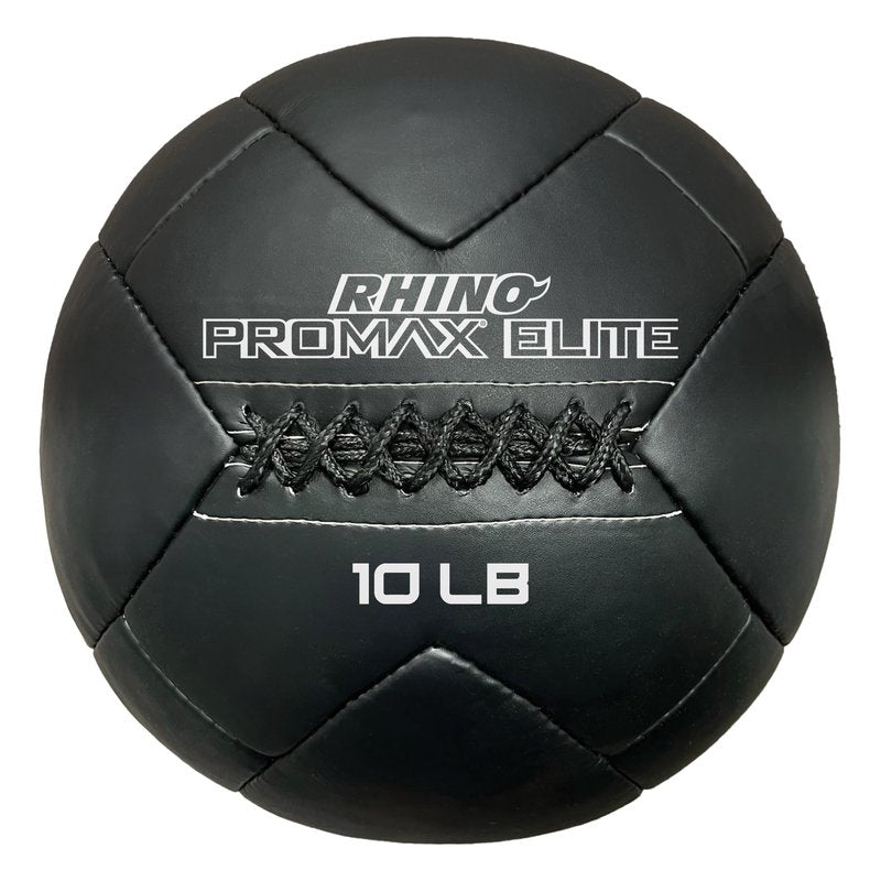 Champion Sports PRX10 Rhino Promax Elite Slam Balls, 10 lb, Soft Shell with Non-Slip Grip, Medicine Wall Exercise Ball for Weightlifting, Plyometrics, Cross Training, & Home Gym Fitness