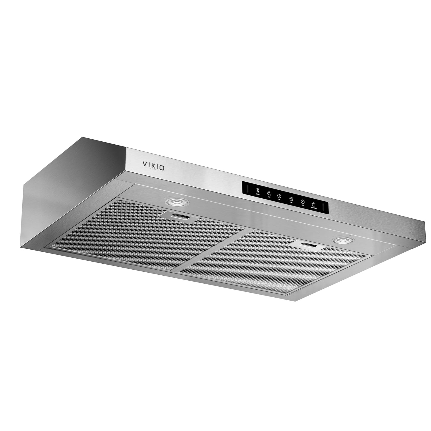 VIKIO HOME 30 Inch Under Cabinet Range Hood 900 CFM, Dual Motor Powerful Kitchen Vent Hood, Gesture & Touch Control, Ultra Quiet DC Motor, Dishwasher-Safe Filters, LED Lights, Stainless Steel