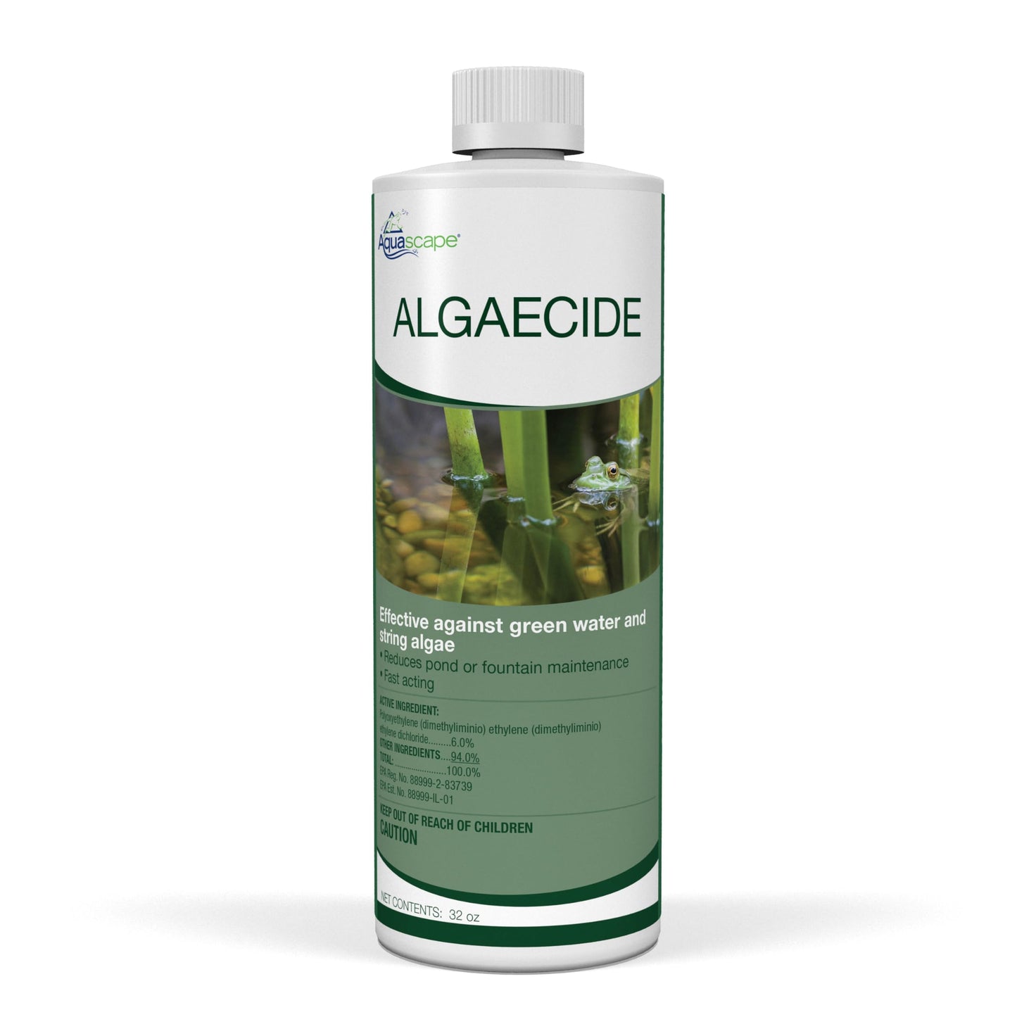 Aquascape Algaecide for Pond, Waterfall, and Water Features, 32-Ounce, 96024