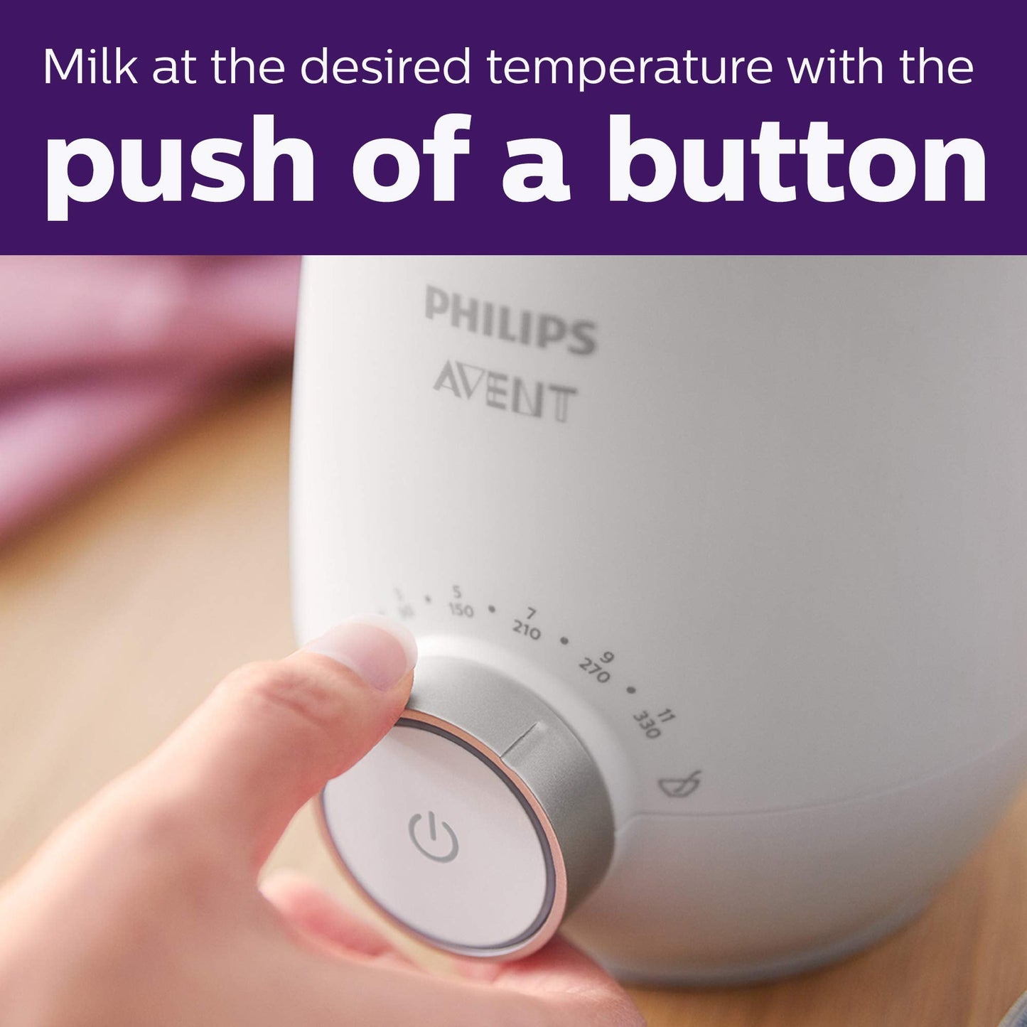 Philips Avent Warming Bundle with Anti-Colic baby bottle with AirFree Vent 4 Ounce 4 Pack + Fast baby bottle Warmer