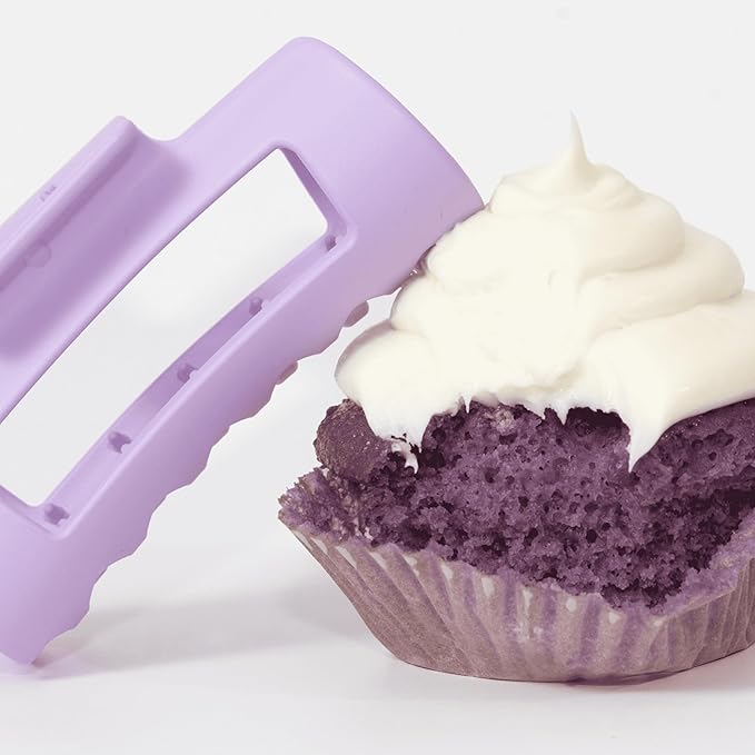 The Original Mello Hair Claw Clip Squishy Claw Clip Made in Korea Patent Pending 30021976 (Purple, Medium)