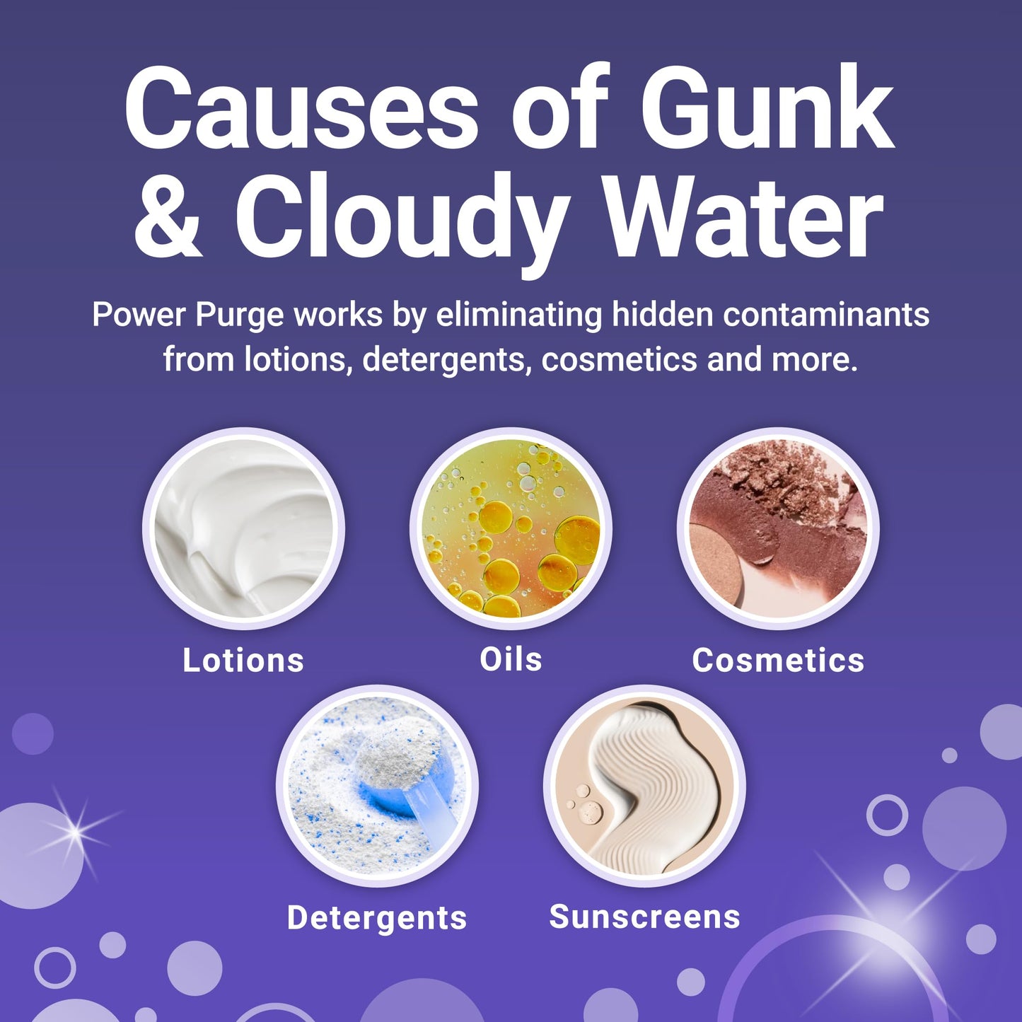 Bio Ouster Power Purge Hot Tub Jet Cleaner w/Towel - Hot Tub Cleaner for Jets, Tubes, Plumbing - for Standard & Inflatable Spas - Removes Gunk Buildup for Crystal Clear Water - Made in USA (4-Pack)