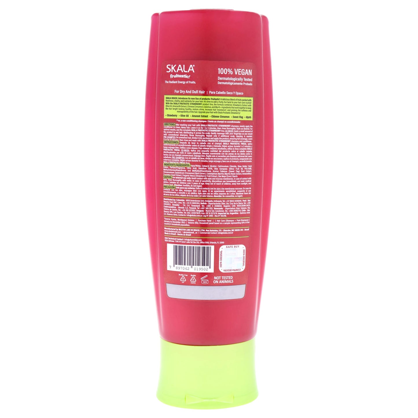 SKALA Mais Cachos for hair type 3ABC - 2 IN 1 Conditioning Treatment Cream & Cream To Comb 70.4oz, BLUE (Pack of 2)