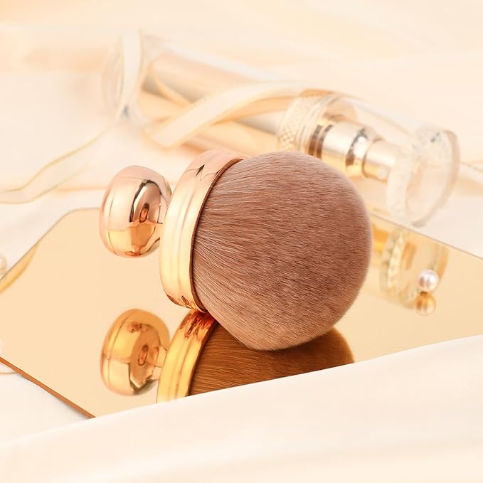 docolor Extra Large Body Makeup Brush for Self Tanner – 3 Inch Wide Head for Fast Full-Body Coverage, Soft Synthetic Fibers for Flawless Application of Foundation, Powder, Bronzer, Face and Body Brush