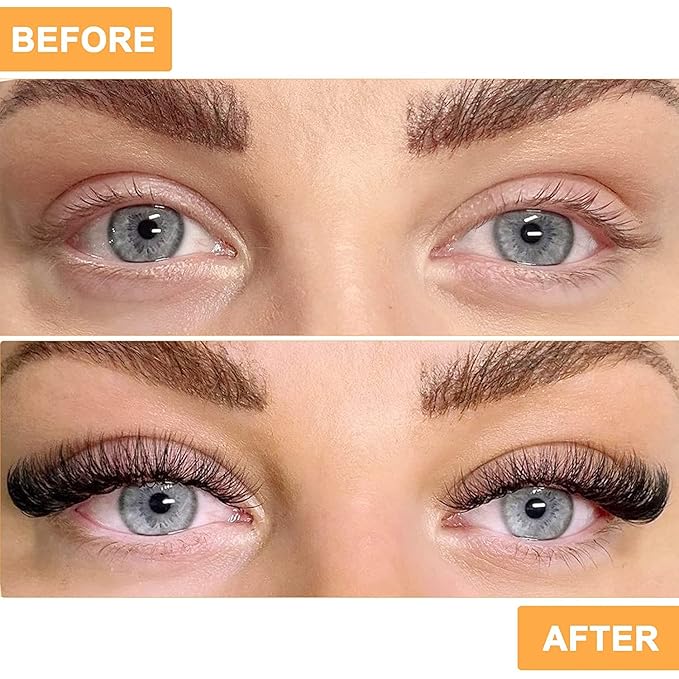 B&Q Lash Clusters 280PCS Natural Eyelash Clusters 40D C 13mm Individual Lash Wispy Eyelash Extension with Soft Thin Band Classic Look Pestañas Postizas Comfortable DIY at Home(40D-C-13mm)