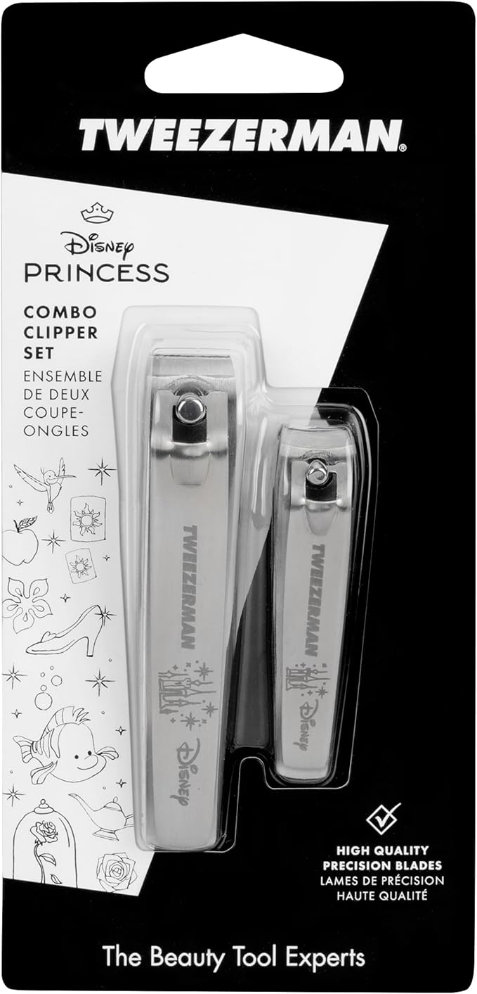 Tweezerman Happily Ever After Combo Set with Fingernail and Toenail Clippers