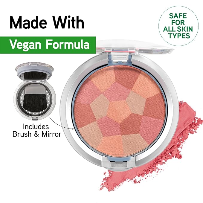 Physicians Formula Powder Palette Multi-Colored Blush, Silky Smooth Formula, Hypoallergenic, Blends Easily Without Irritation Ã¢ÂÂ Blushing Berry