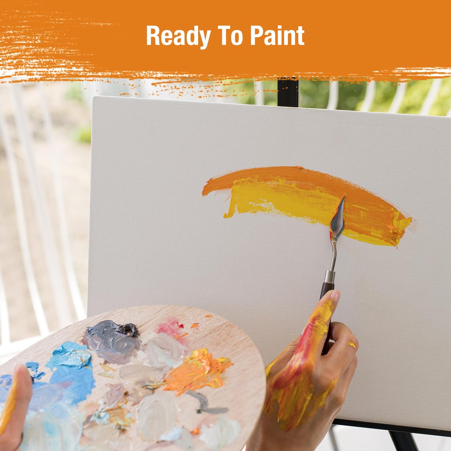 DPDIAN Canvas Boards for Painting 36Pack, 4 inch x 4 inch Super Value Pack, Artist Canvas Panels for Oil & Acrylic Painting