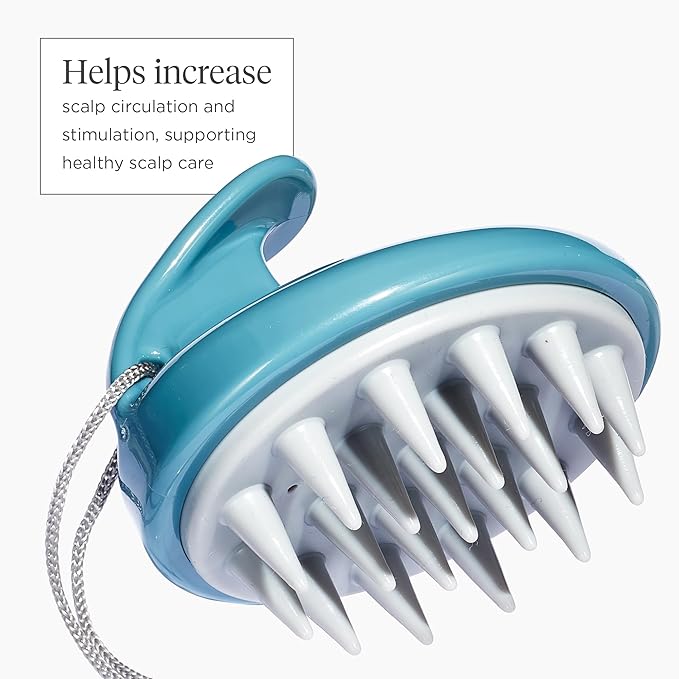 Briogeo Scalp Revival Stimulating Therapy Scalp Massager | Handheld Scalp Brush for Gentle Exfoliation & Circulation | Suitable for All Hair Types