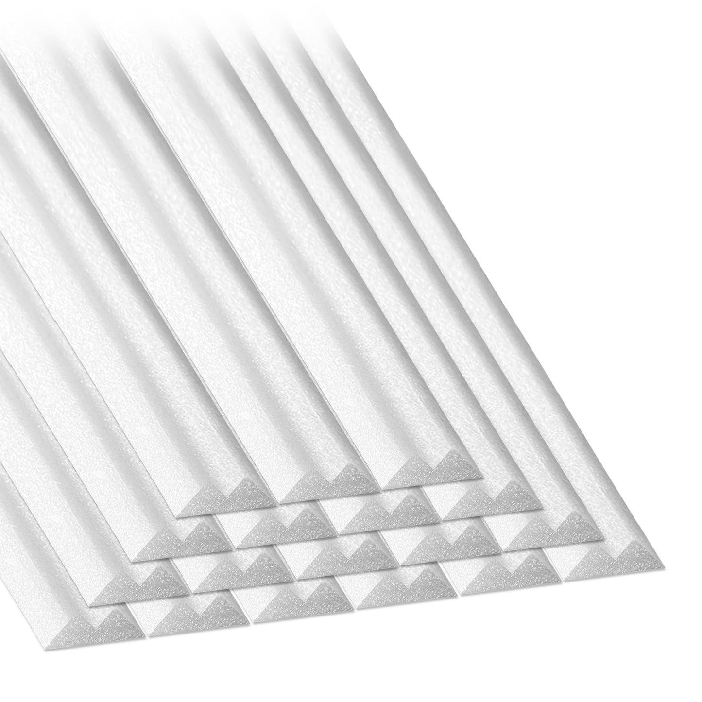 Desunqin 46.5" 18PCS Peel and Stick Pool Cove for 21' Round Above Ground Pool, Closed Cell Foam Peel and Stick Above Ground Pool Cove with Adhesive Backing, Protect Pool Liner, Prevents Excess Wear