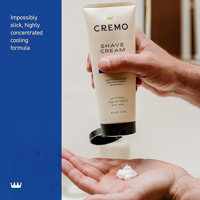 Cremo Cooling Shave Cream, 6 fl oz