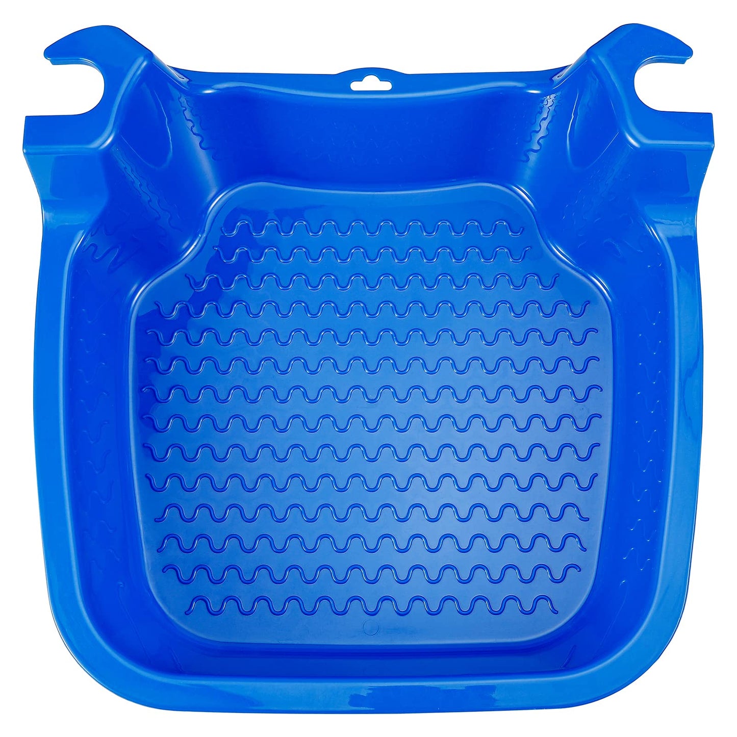 Biggun Anti-Skid Pool Foot Bath - No Inflation Need Foot Wash Rinse Basin Tub for Above Ground Swimming Pools Accessories, Pool Feet Cleaner Wash Tray Before Entering, Installed on Pool Ladder