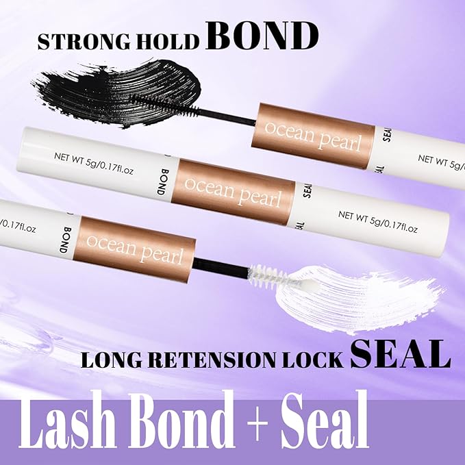 Lash Clusters Kit 560 Pcs 30D/40D/60D/80D Lashes Clusters Thick Volume Eyelash Extensions 10-18mm Individual Lahses Thin Band Cluster Lashes with Bond and Seal False Eyelashes Extensions Kit-30-80D