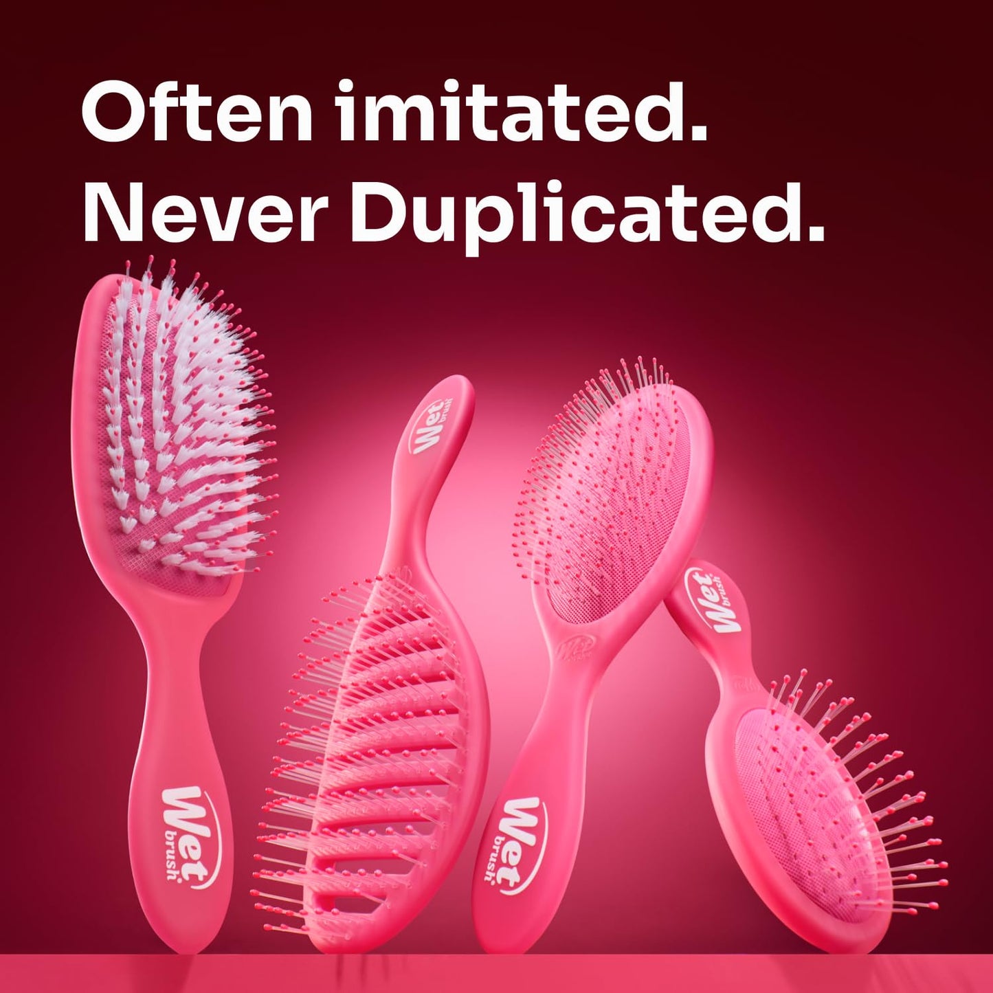 Wet Brush Original Detangling Hair Brush, Hello Disney Daisy Duck - Ultra-Soft IntelliFlex Bristles - Detangler Brush Glide Through Tangles With Ease For All - For Women, Men, Wet & Dry Hair