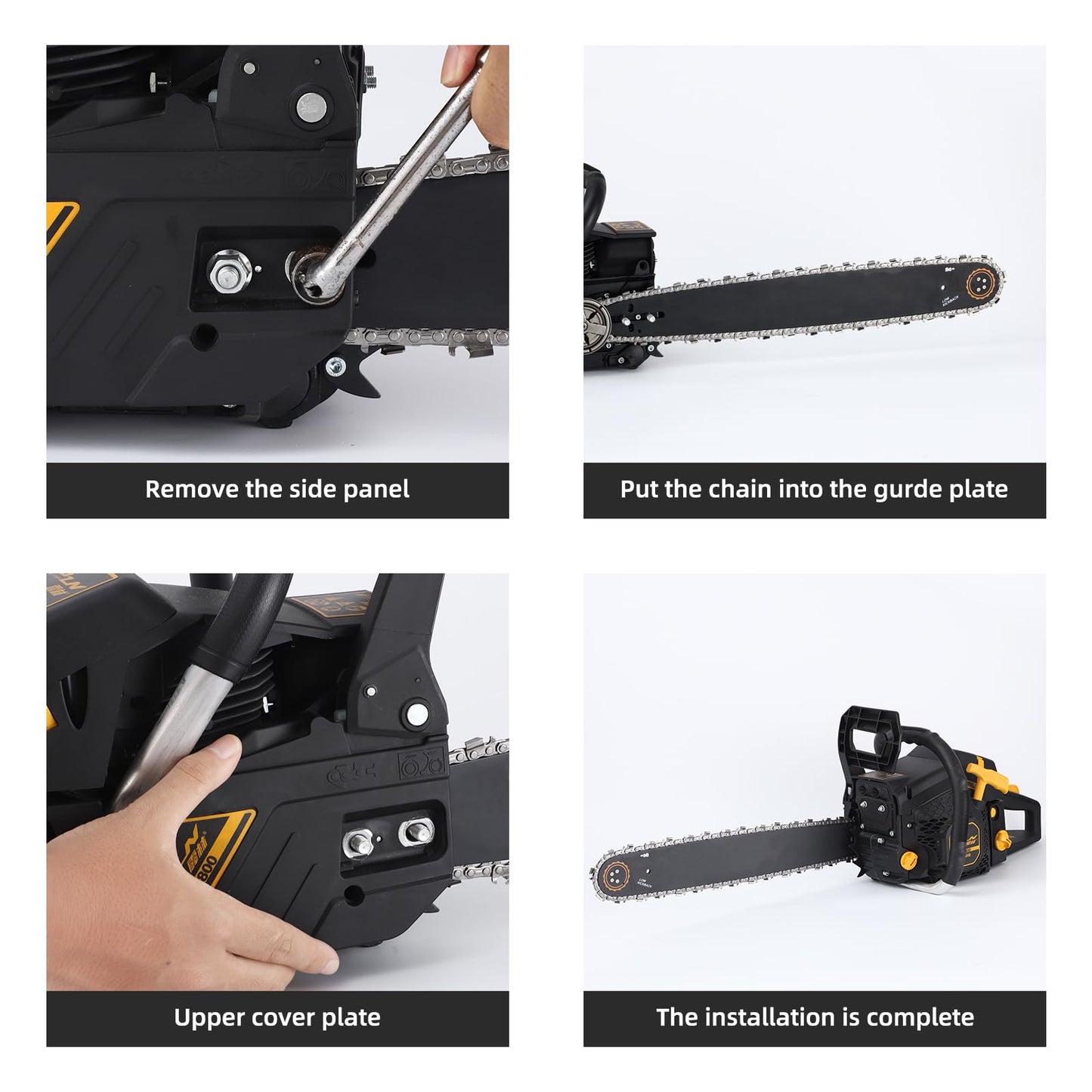 5 Pack 20 Inch Chainsaw Chain 81 Drive Links .063" Gauge, .325" Pitch Replacement Chains Compatible with MS290 MS271 MS291 MS261 MS270 MS280 024 026 028 029 030 036 039 Replacement L81