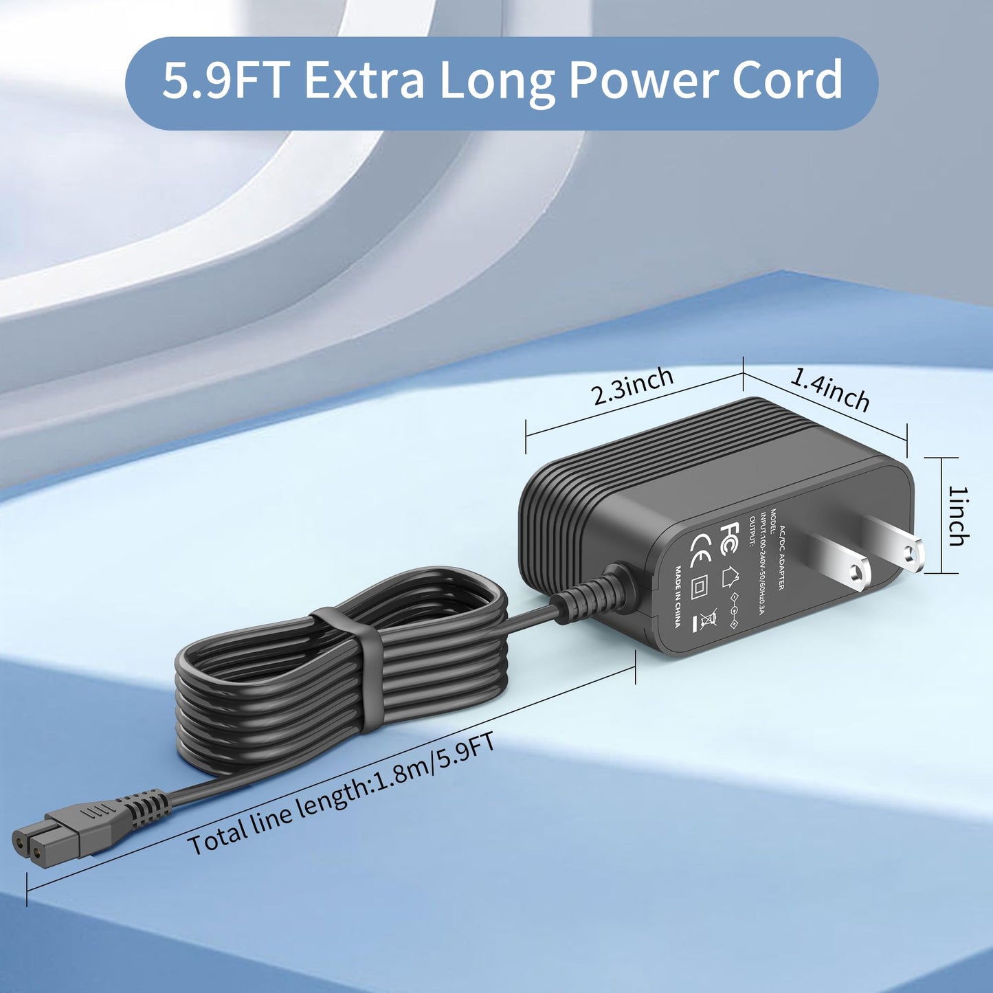 16.8V Power Charger for Aiper Scuba S1 Robotic Pool Cleaner Compatible with Aiper Scuba S1 E1 14.4V Battery Robotic Pool Vacuum Cleaner Charger