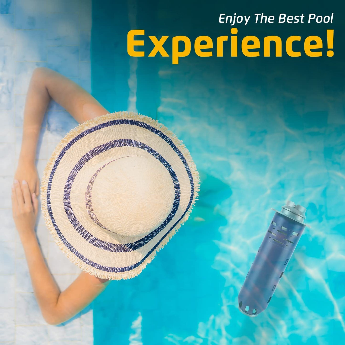 Replacement for Nature2 Duoclear 25 35 Mineral Cartridge W28000 W28001 for All Zodiac Duoclear Fusion, Fusion Vision, Vision Pro Above Ground Inground Pool Vessels, for up to 35,000 Gallons Pool