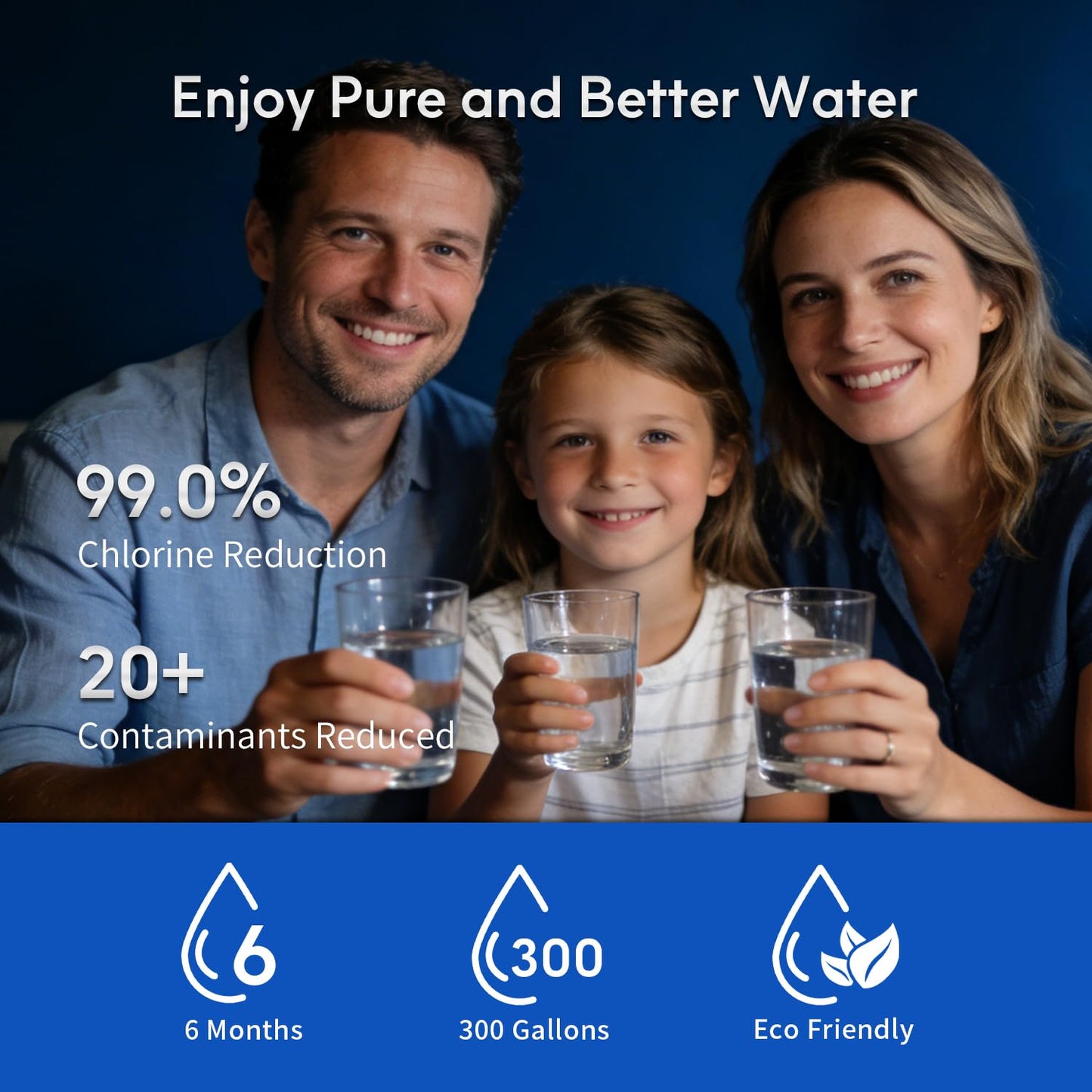 BELVITA Refrigerator Water Filter, Compatible with DA29-00020A/B, DA29-00020B-1，HAF-CIN/EXP, RF28HFEDBSR, RF263BEAESR, RF263TEAESG, RF28HDEDBSR, HAF-CIN, RF4287HARS,RF4267HARS, 3 Pack