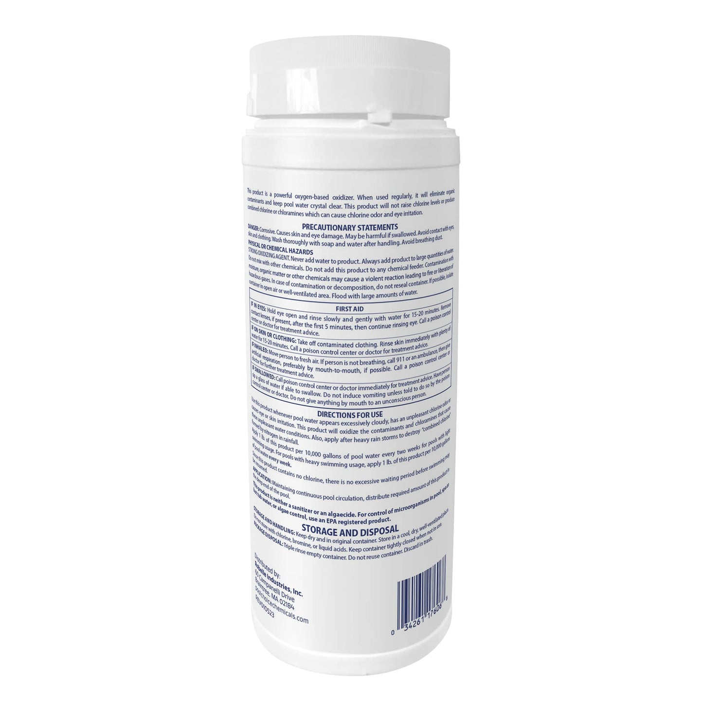 SpaChoice 2-Pounds Premium Re-Energize, Non Chlorine Pool Shock, Made in USA
