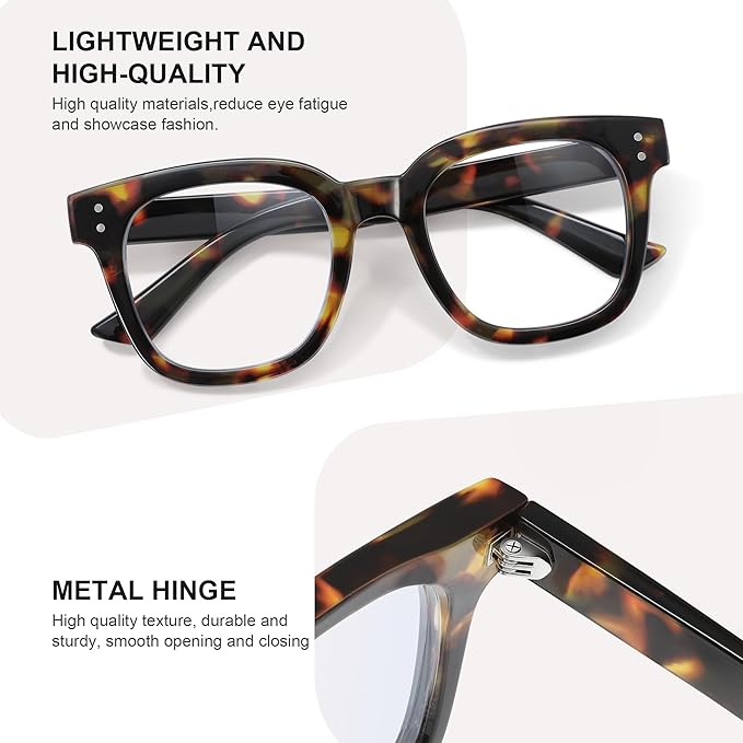 Blue Light Blocking Glasses for Women, Bluelight Glasses Womens Relieve UV Glare Eye Fatigue for Work Reading