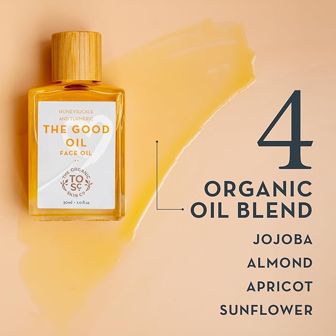 Turmeric Face Oil for Gua Sha - Women's Skin Brightening Serum with Organic Jojoba and Turmeric Oil for Face, Dark Spots, Fine Lines, & Wrinkles - Sensitive Organic Beauty Facial Moisturizer (30mL)