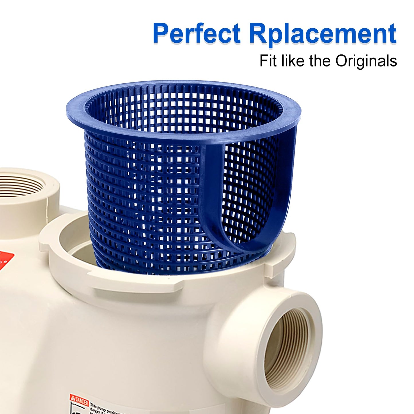 91110040 Pump Basket Replacement for Pentair Whisperflo Intelliflo Pumps, Filter Basket Compatible with IntelliFlo VF VS+SVRS I1 Variable Speed Pump, WhisperFlo Pump Skimmer, Replace 070387, B-199