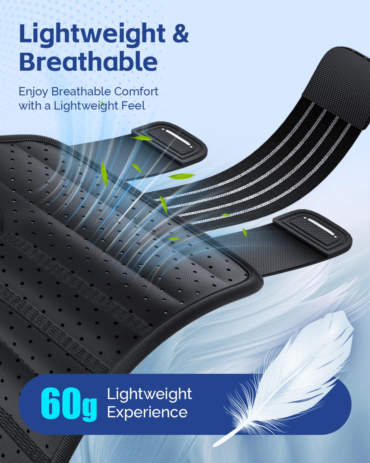 FEATOL Lightweight Carpal Tunnel Wrist Brace for Daily Work, 7 inches Comfortable & Adjustable Night Support for Women Men, Hand Brace With Splint Pain Relief for Tendonitis, Sprains, Arthritis,Left Hand, Medium