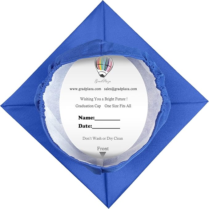 GradPlaza Matte Graduation Cap 2025 and 2026 Tassel Adult Graduation hat for High School College