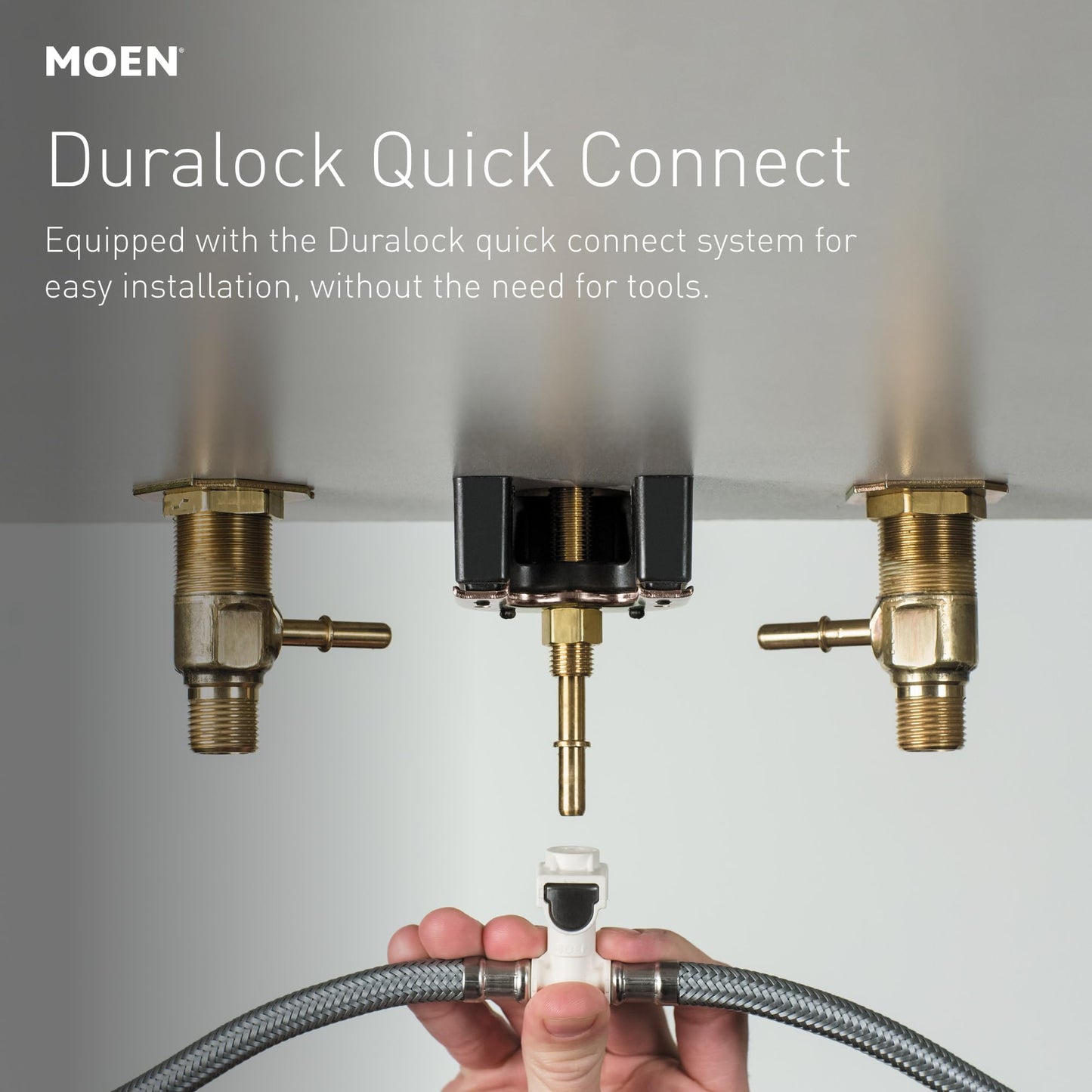 Moen Brantford Chrome Two-Handle High Arc Widespread Bathroom Sink Faucet for 3-Hole Setups with Valve Included, TV6620
