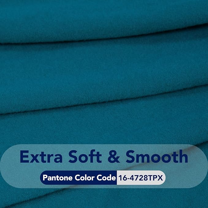 PureFit Super Stretch Recliner Sofa Slipcover with Pocket – Spandex Non Slip Soft Couch Sofa Cover, Washable Furniture Protector with Elastic Bottom for Kids, Pets （Recliner, Peacock Blue）