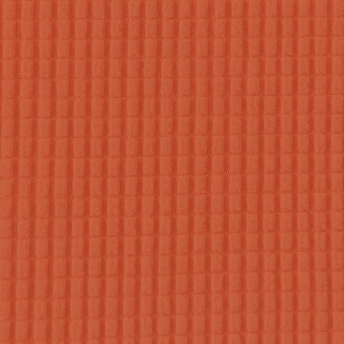 Easy-Going Stretch Chair Sofa Slipcover 1-Piece Couch Sofa Cover Furniture Protector Soft with Elastic Bottom for Kids, Pet. Spandex Jacquard Fabric Small Checks (Chair, Orange)