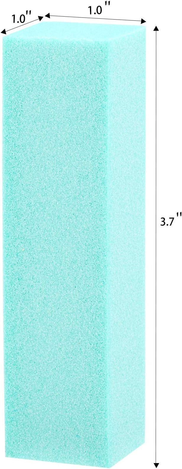 20 Pack Nail Buffers Blocks Sanding Buffing Nail Files Pedicure Manicure Tool 60/100 Grit (Green)
