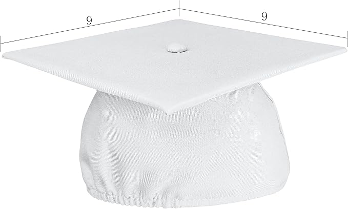 GradPlaza Matte Graduation Cap 2025 and 2026 Tassel Adult Graduation hat for High School College