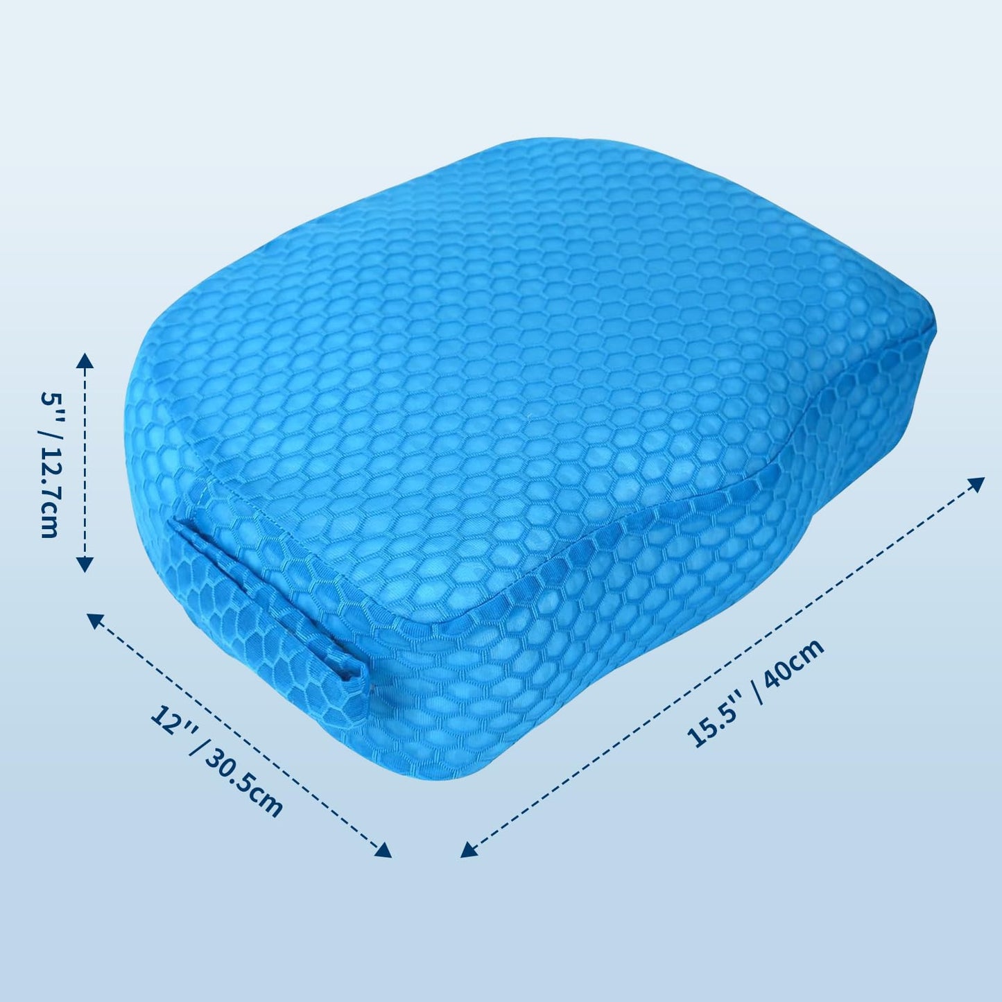 Hot Tub Booster Seat, Weighted SPA Booster Seat Cushion for Adults, 3D Air Mesh Inflatable Hot Tub Seat Accssories with Non-Slip Micro Dot Bottom,Indoor or Outdoor Quick Dry Hot Tub Pillow