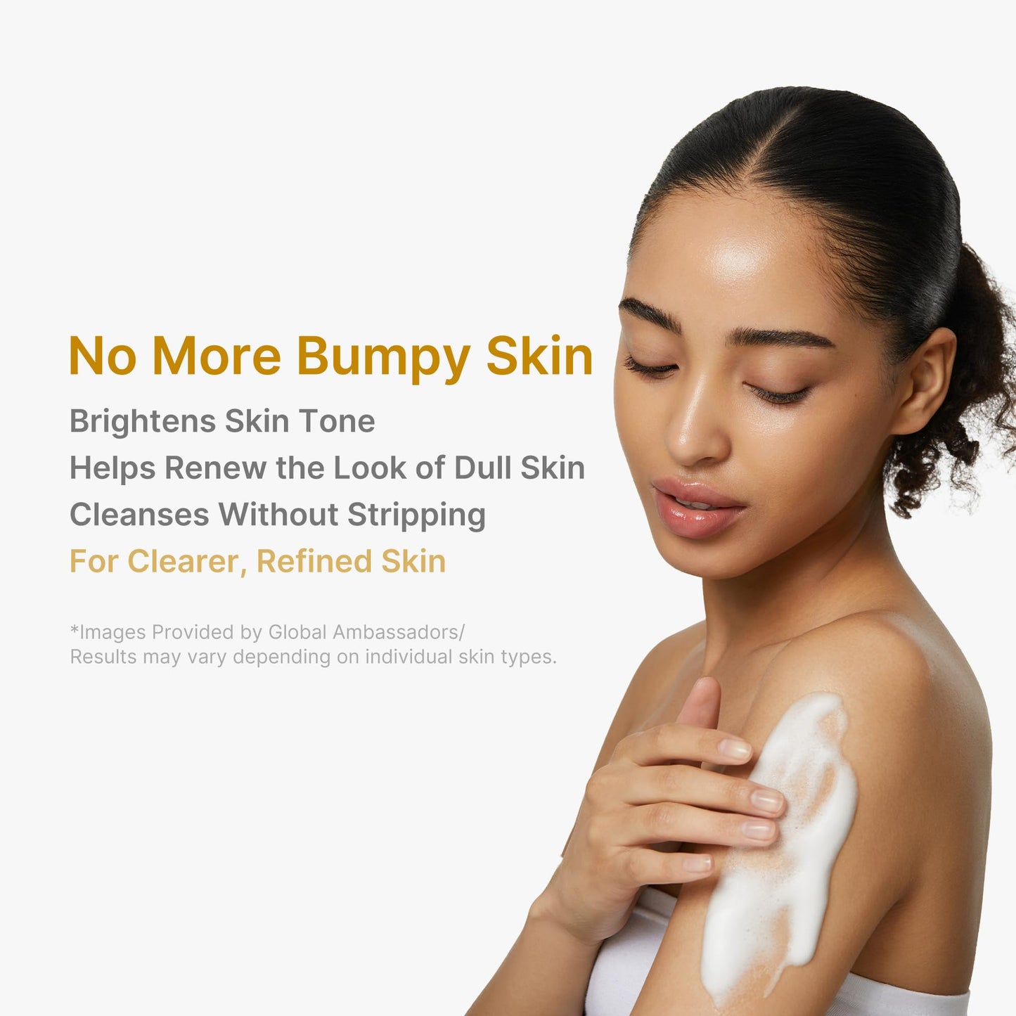 medicube Kojic Acid Turmeric Brightening Body Wash | Gentle Shower Gel for Uneven Skin | Niacinamide, Vitamin C, AHA/BHA | Deep Cleansing, Hydrating Formula | Easy and Effective, 13.52 fl.oz