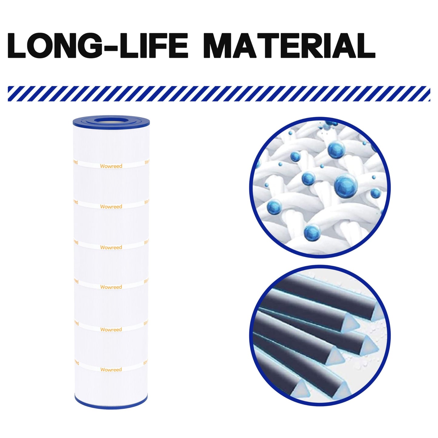 Wowreed Pool Filter Compatible with C-8418, Jandy CS200, R0462400, FC-0823, PJANCS200, 1 Pack