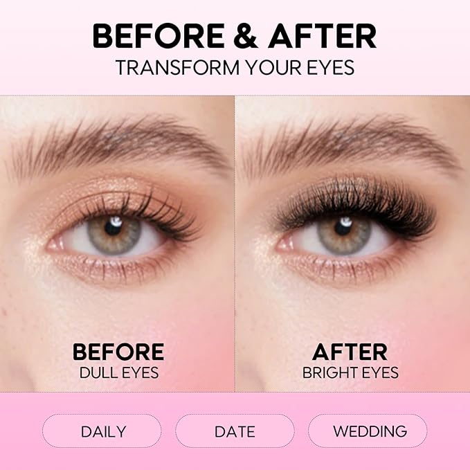 Azenlo Lash Extensions 40D+60D Cluster 240pcs DIY Wispy Lash Clusters 10-16mm Eyelash Clusters for Beginners At Home Individual Thin Band Lash Kit (40D+60D Kit)