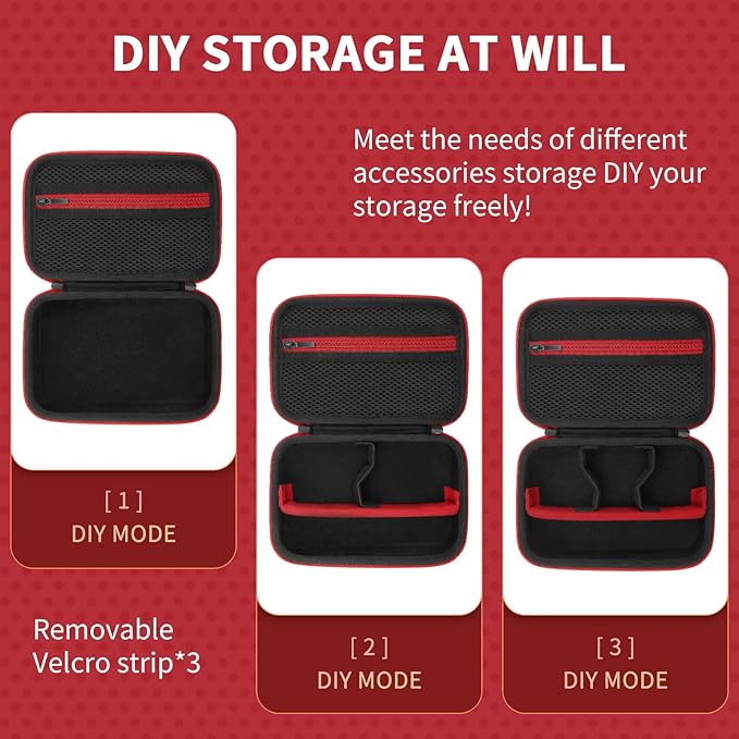Yinke Travel Storage Case for Philips Norelco Multigroom Series 3000/5000, MG3740/40, MG5910/49 - Protective Organizer for Beard Trimmer, Attachments, Face & Ear Hair Trimmer, and Hair Clipper Shaver