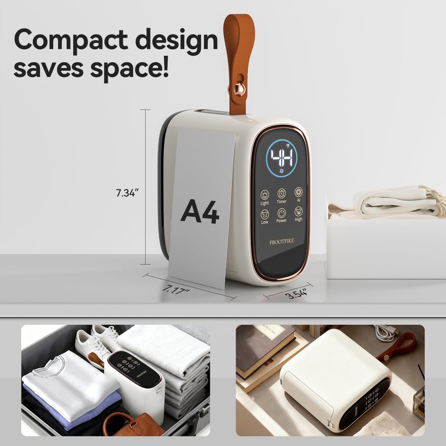 Portable Clothes Dryers for Laundry Apartments, No-Installation Faster Mini Dryer for Clothes, Compact Electric Clothes Dryer Machine Apartment, RV, Travel, Home Use