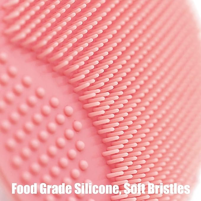 Face Scrubber, Silicone Face Scrubber, Soft Silicone Facial Cleansing Brush Face Exfoliator Blackhead Acne Pore Pad Cradle Cap Face Wash Brush for Deep Cleaning Skin Care 8 Pack